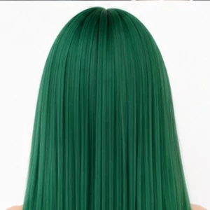 رنگساژ ژله ای فانتری سبز پیگار مناسب موهای دکلره شده